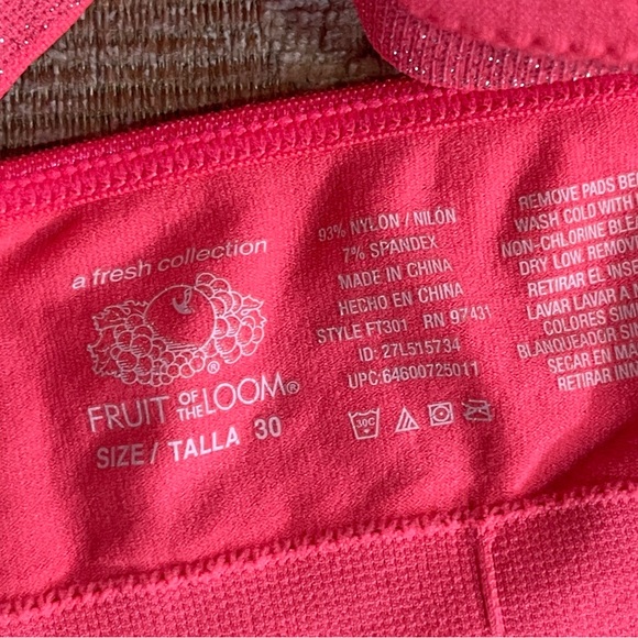 Bundle Fruit of the Loom & Hanes Girl’s Trainings Bras Sz 30/M - Picture 9 of 11